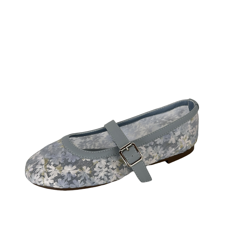 2026 New Spring Summer Flat Embroidered Women's Shoes - Image 5